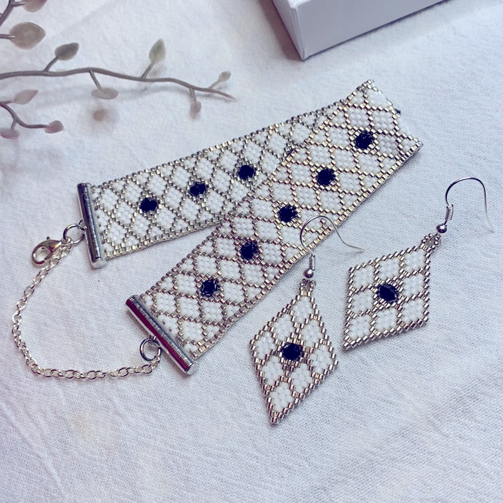 NEW!!!   BRACELET & EARRINGS by Jewelry From the Heart